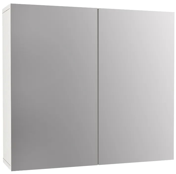 Καθρέπτης μπάνιου Binary Μegapap χρώμα λευκό 75x17,2x65εκ.-GP042-0276,1