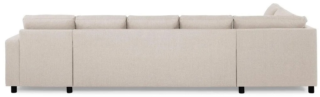 Γωνιακός Καναπές Scandinavian Choice C157, Ανοιχτό καφέ, 344x199x80cm