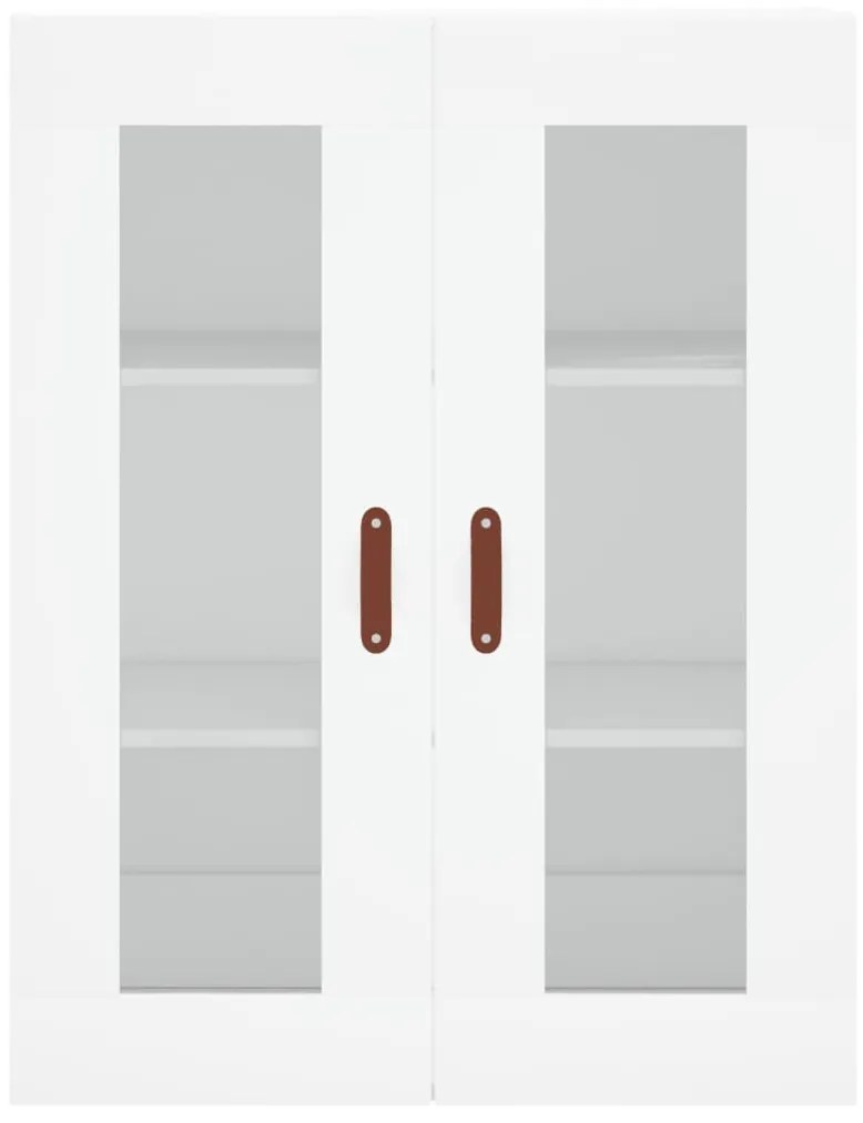 vidaXL Ντουλάπι Λευκό 69,5x34x180 εκ. από Επεξεργασμένο Ξύλο