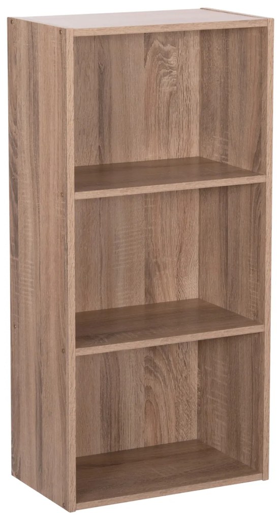 ΡΑΦΙΕΡΑ ΤΟΙΧΟΥ CUBICON HM9941.02 SONAMA OAK ΜΕΛΑΜΙΝΗ 38,5x23,5x80Υεκ. (1 Τεμμάχια)