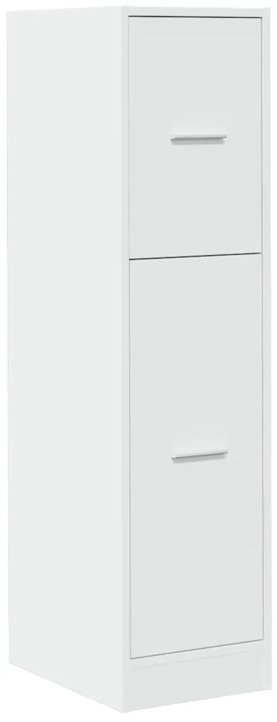 vidaXL Συρταριέρα Γενικής Χρήσης Λευκή 30x41x118 εκ. Επεξ. Ξύλο