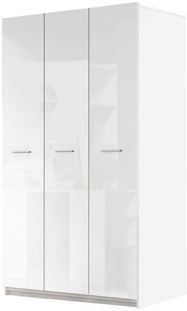 Ντουλάπα Raj 1 τρίφυλλη-Leuko