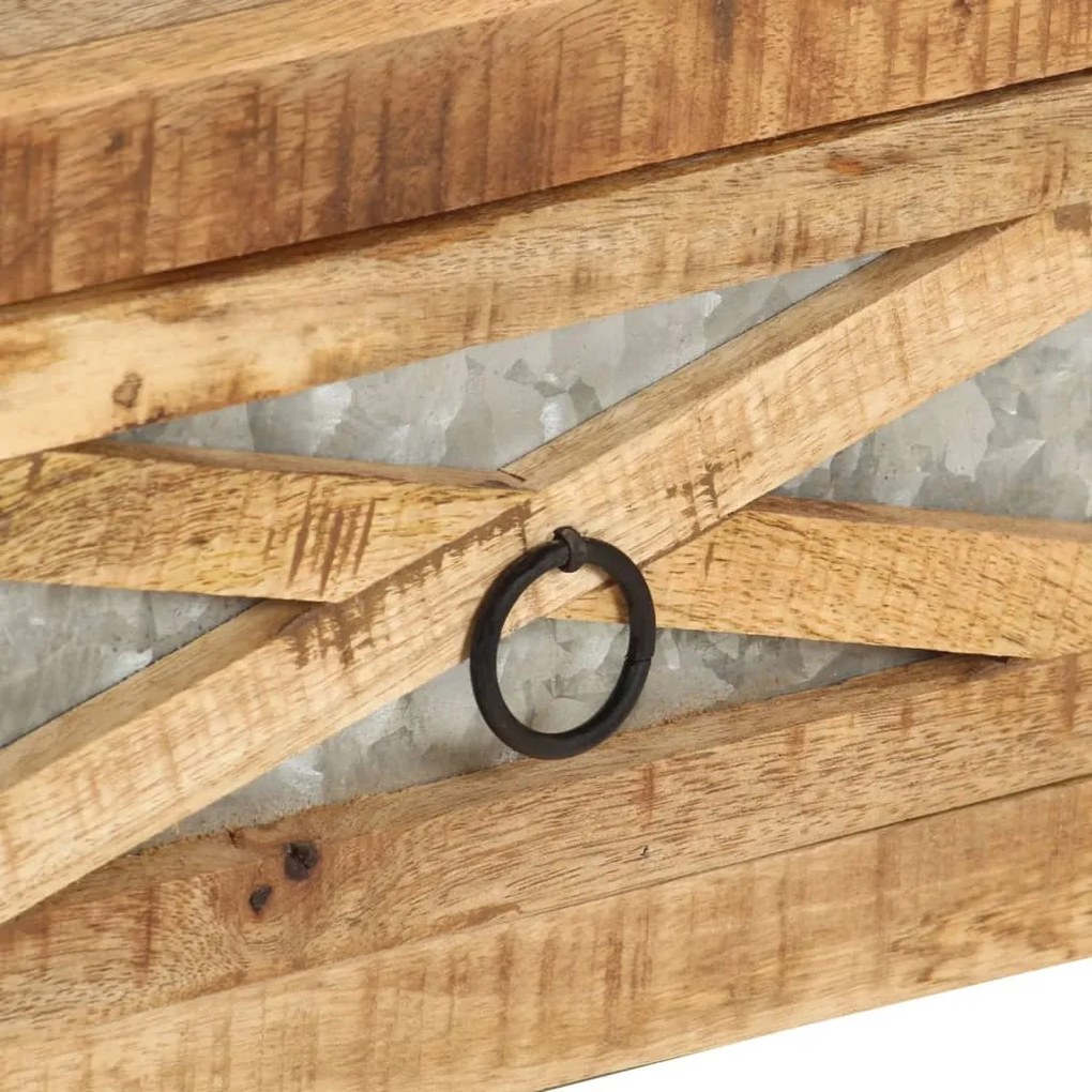 vidaXL Τραπεζάκι Σαλονιού 110 x 50 x 38 εκ. από Μασίφ Ξύλο Μάνγκο