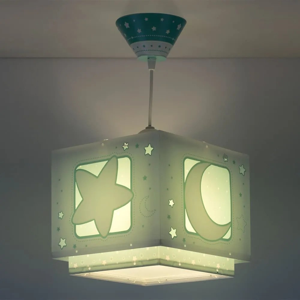MoonLight Green παιδικό φωτιστικό (63232[H]) - 63232H - 63232H