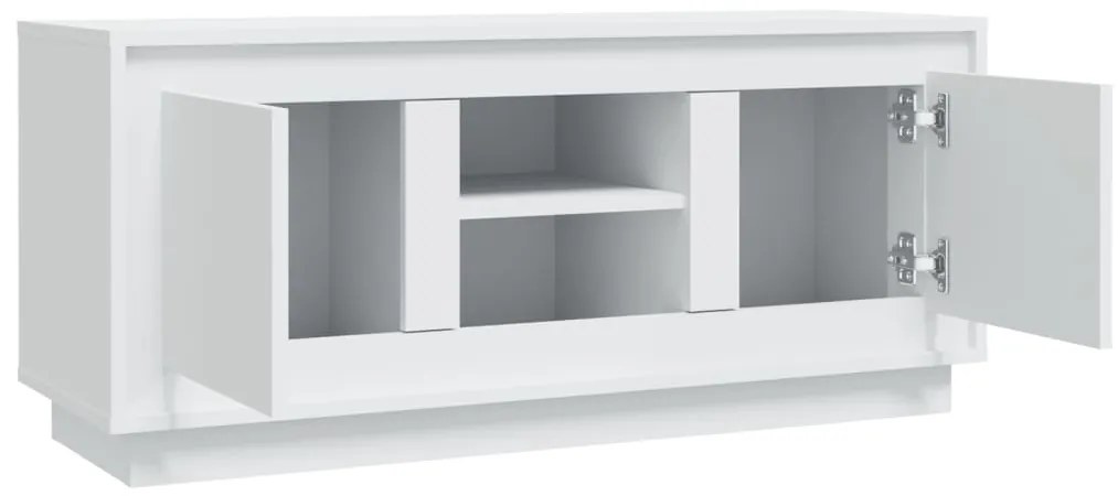 vidaXL Έπιπλο Τηλεόρασης Λευκό 102x35x45 εκ. από Επεξεργασμένο Ξύλο