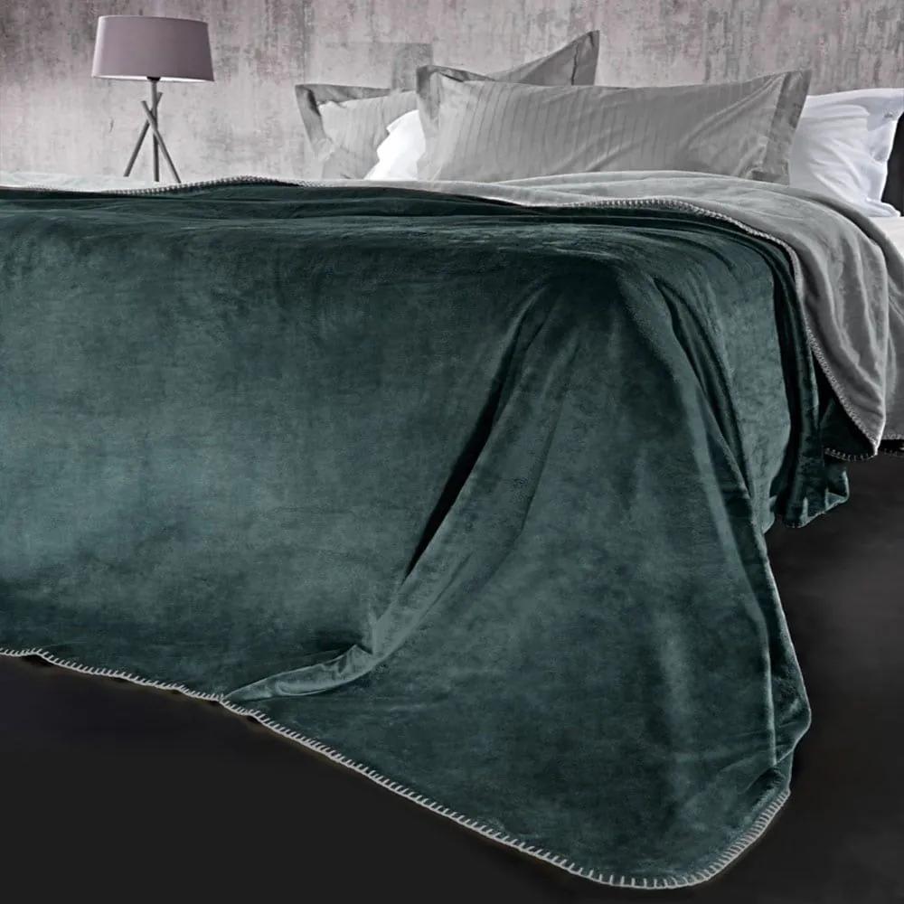 Κουβέρτα Velvet (Σετ 2τμχ) Emerald Guy Laroche Υπέρδιπλο 220x240cm 100% Βαμβακερή Φανέλα