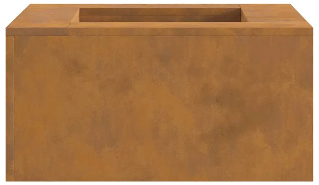 vidaXL Φωτιά Καφέ 60 x 60 x 30 cm Ατσάλι σκληρυθέν στον αέρα