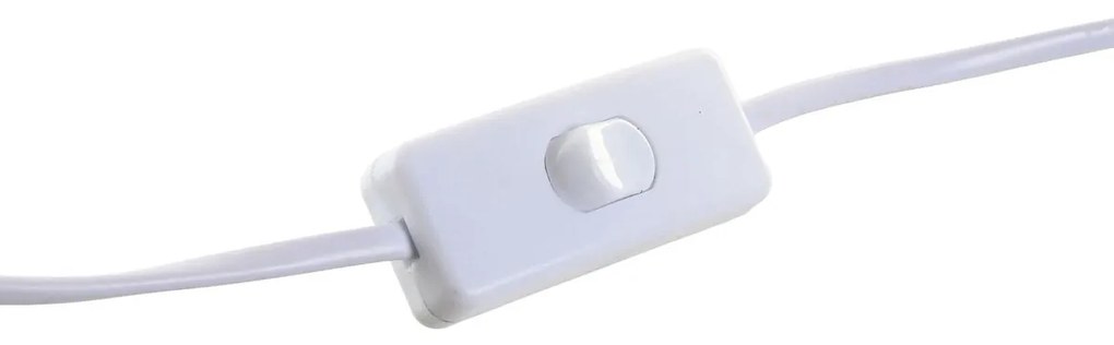 Επιτραπέζιο Φωτιστικό Home ESPRIT Λευκό Χρυσό 50 W 220 V