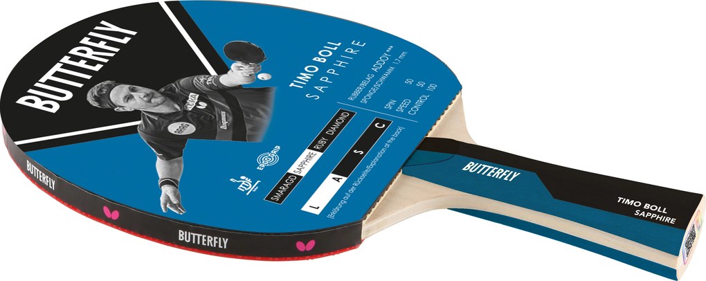 Amila Ρακετα Ping Pong Butterfly Timo Boll Sapphire 85023 (97164)