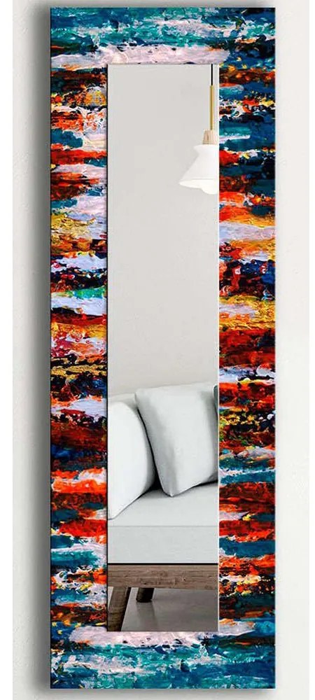 Καθρέπτης Τοίχου 235MRA1176 40x120cm Multi Wallity Mdf,Fabric