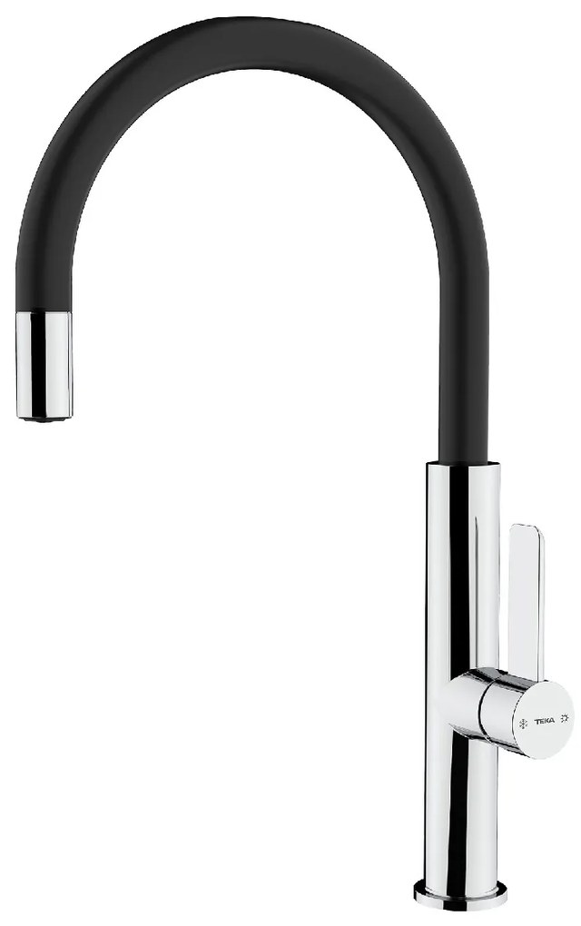Μπαταρία Νεροχύτη Inox TEKA Περιστρεφόμενη Easy-Quick FOT 995 3/8”-1/2”TOTAL Μαύρο 116030023