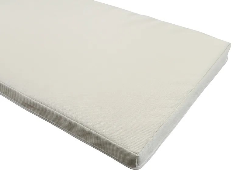 Μαξιλάρι Vertian pakoworld textilene σε μπεζ απόχρωση 194x58x7εκ - 152-000093