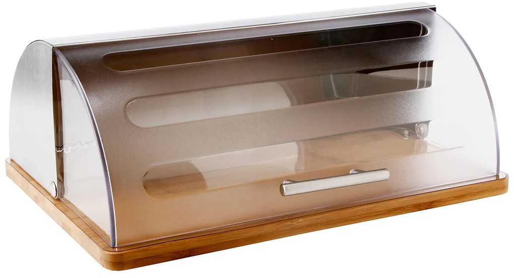 Ψωμιέρα F-V Box Inox Bamboo 103601