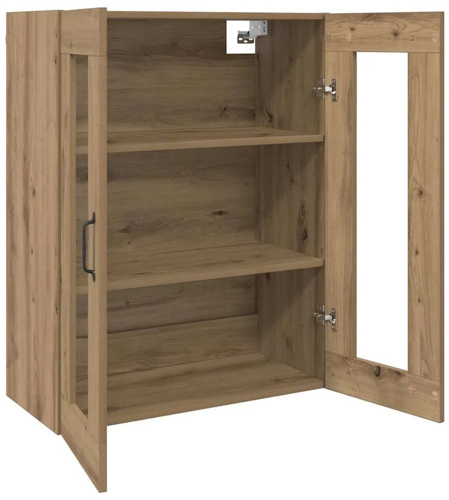 vidaXL Ντουλάπια Τοίχου 2 pcs artisan δρυς 69.5 x 34 x 90 εκ.