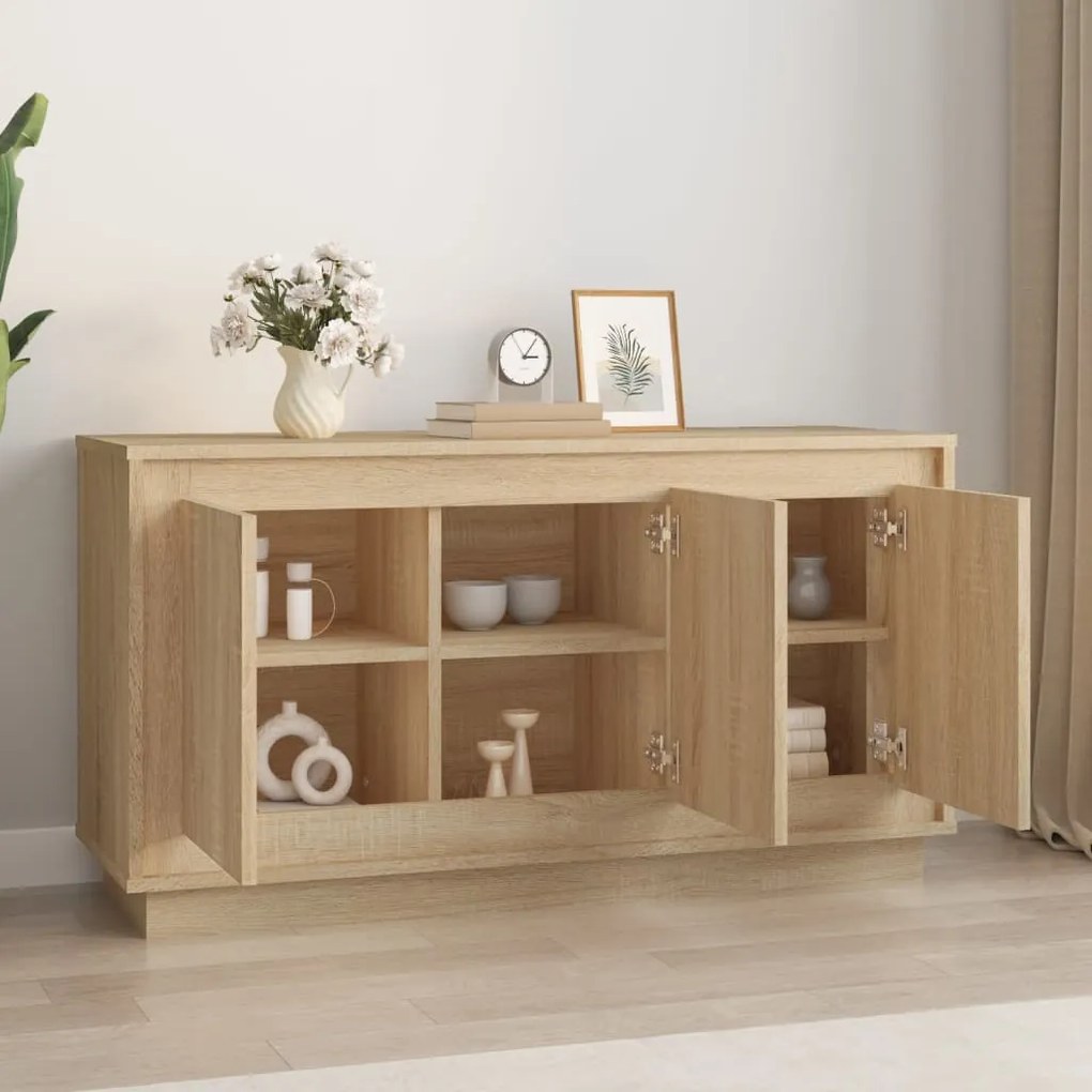 vidaXL Ντουλάπι Sonoma Oak102x35x55 εκ. από Επεξεργασμένο Ξύλο