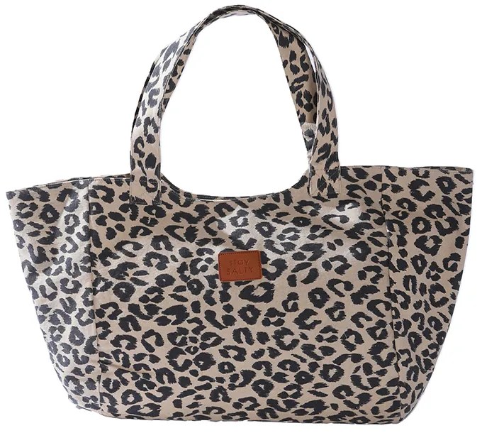 Τσαντα Θαλασσης Cheetah 41X39X24  - Μπέζ/Μαύρο - Nef-Nef Homeware