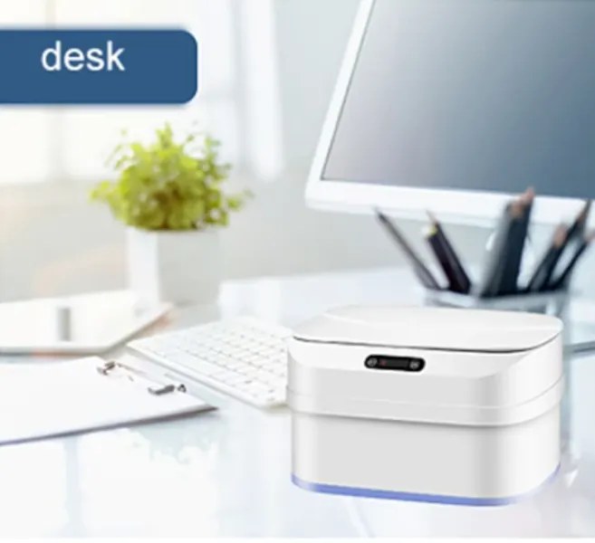 Μπλε πτυσσόμενος κάδος απορριμμάτων με έξυπνο αισθητήρα ZSW-L11 OEM