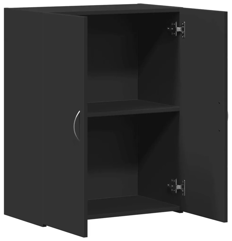 vidaXL Αρχειοθήκη Μαύρη 60 x 32 x 77,5 εκ. από Επεξεργασμένο Ξύλο