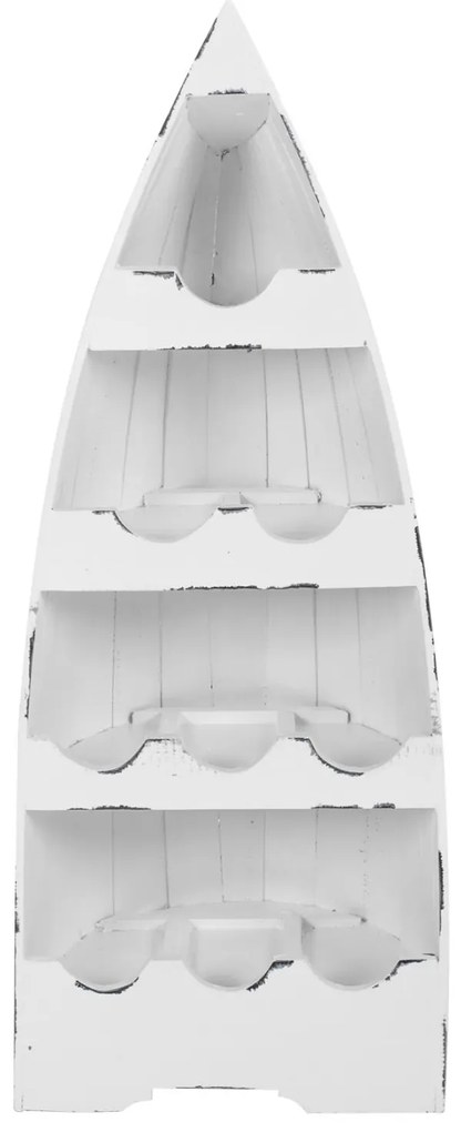 ΚΑΘΕΤΗ ΚΑΒΑ ΜΠΟΥΚΑΛΙΩΝ 10 ΘΕΣΕΩΝ ΣΕ ΣΧΗΜΑ ΒΑΡΚΑΣ ΑΠΟ ΜΑΟΝΙ  36x26x92,5 εκ.