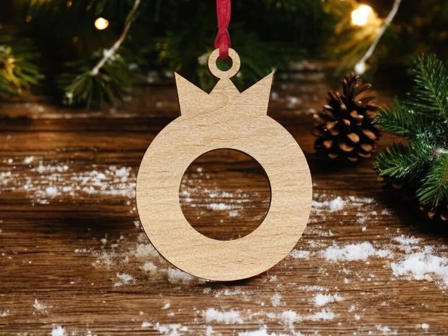 Σετ των 3 Intra απο ξύλο plywood 3mm-4mm πάχος – Διακοσμητικό κοίλο μπιχλιμπίδι 35x40 cm INTRAVECTRY-MY545346