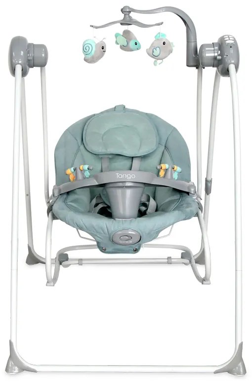 Βρεφικό ρηλάξ & κούνια TANGO 2 σε 1 Frosty Green Stars 10090072146 Lorelli Bertoni