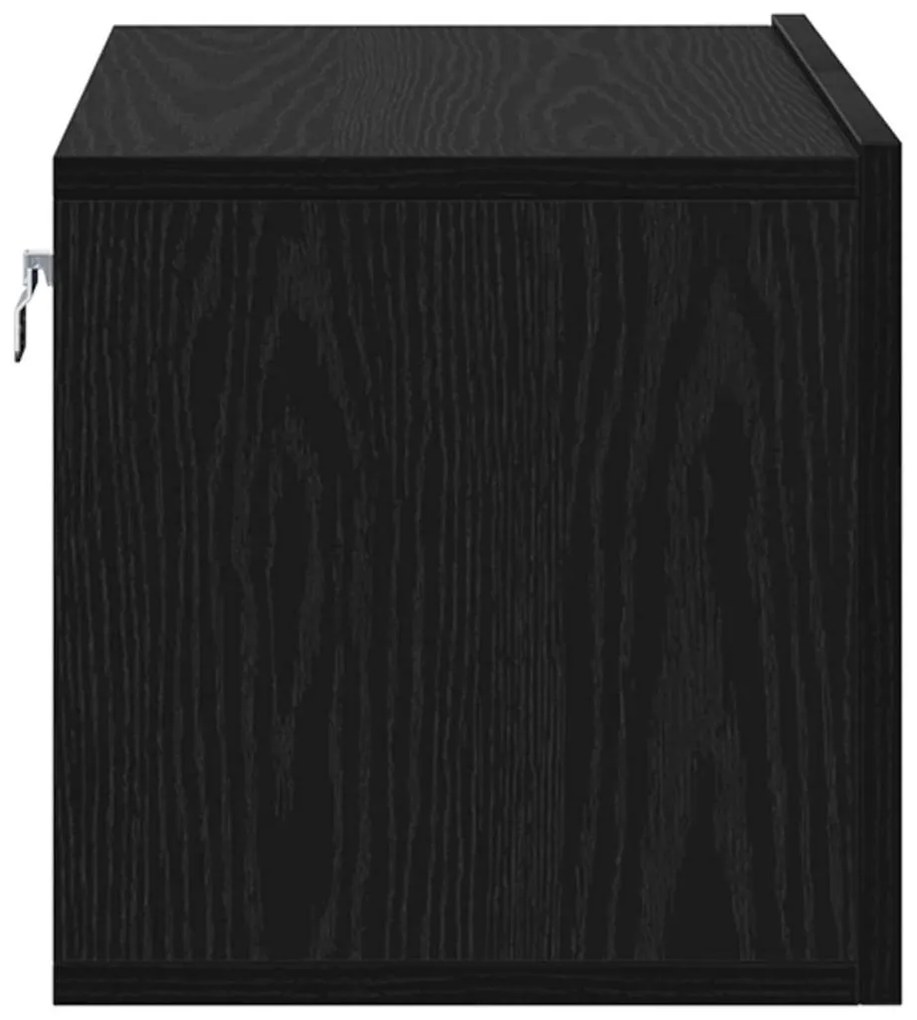 vidaXL Ντουλάπι TV 2 pcs Μαύρο 60 x 30 x 30 cm Επεξεργασμένο ξύλο