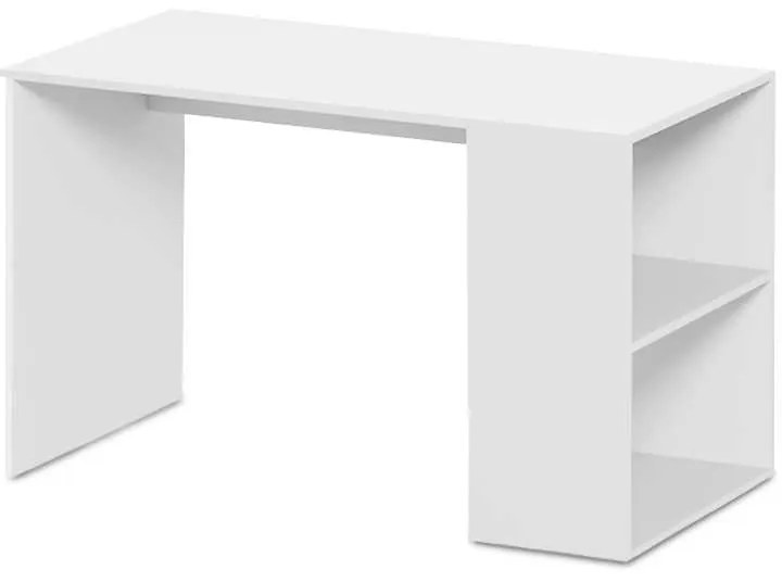 Γραφείο εργασίας Smyrna Megapap χρώμα λευκό 120x60x74,4εκ.