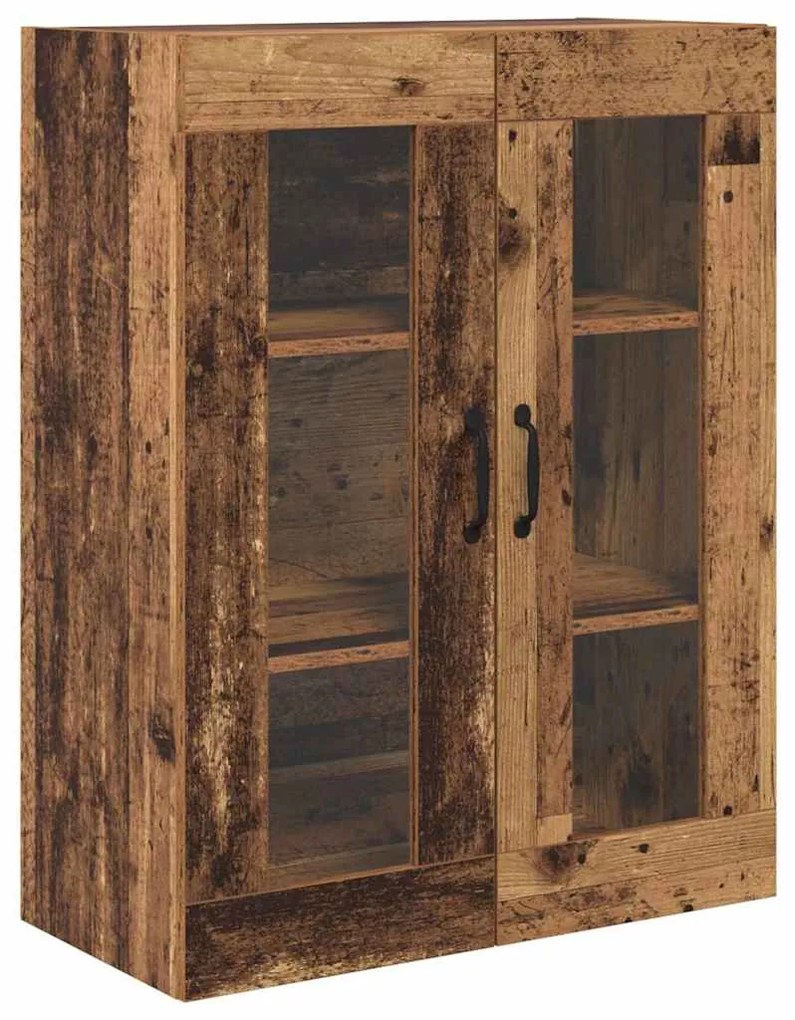 vidaXL Highboard Παλιό Ξύλο 69,5 x 34 x 180 εκ. Επεξεργασμένο ξύλο