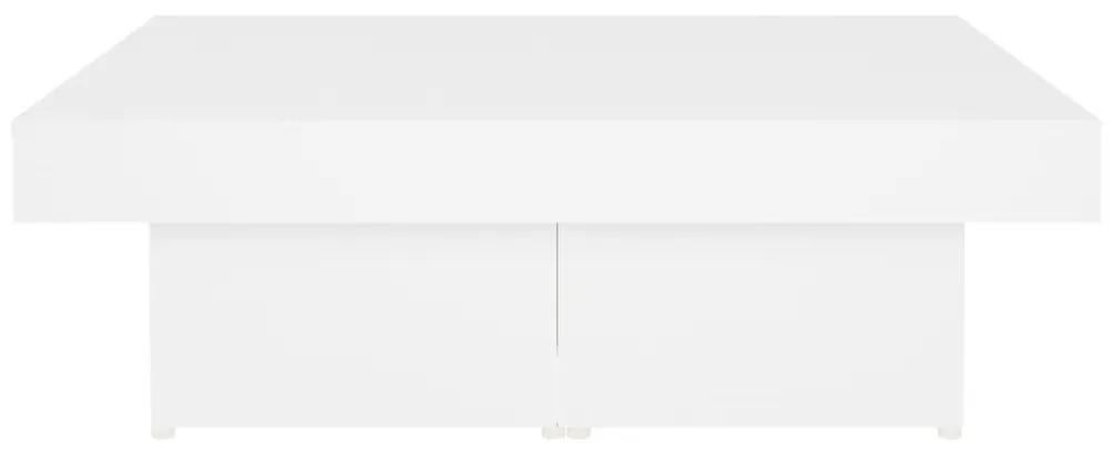 vidaXL Τραπεζάκι Σαλονιού Λευκό 90 x 90 x 28 εκ. από Μοριοσανίδα