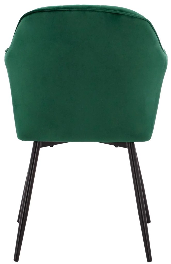 Καρέκλα SAWYER Βελούδο Κυπαρισσί 53x60x76Υ εκ. 2αδα 53x60x76 εκ.