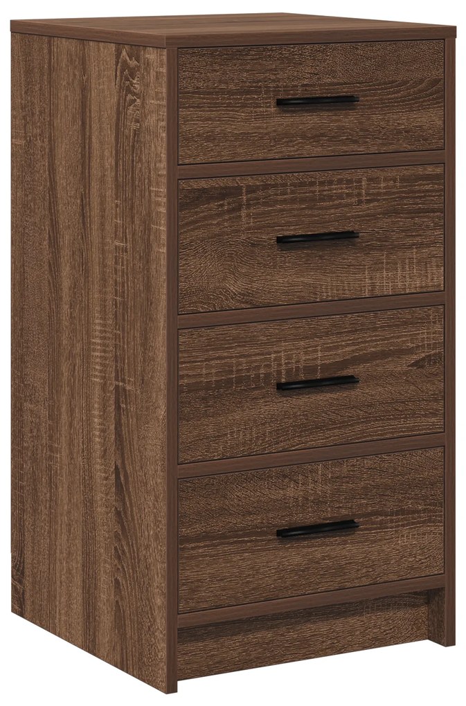 vidaXL Μπουφές  Καφέ δρυός 40x41x75 εκ. Επεξεργασμένο ξύλο