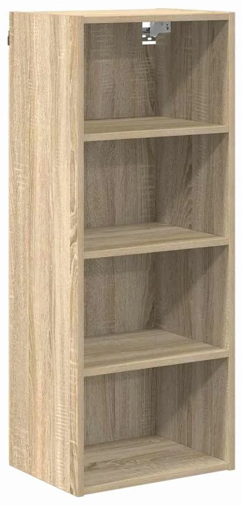 vidaXL Κρεμαστό ντουλάπι με αποθήκευση Δρύς Sonoma 40 x 29,5 x 100 εκ.