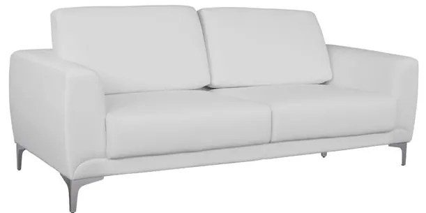 ΚΑΝΑΠΕΣ 3ΘΕΣΙΟΣ KENZIE HM3121.32 ΜΕ ΛΕΥΚΟ PU 190x81x81 εκ.