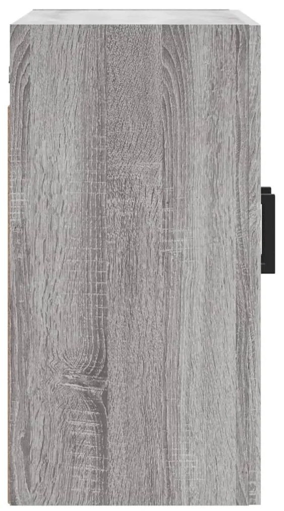 vidaXL Ντουλάπι Τοίχου Γκρι Sonoma 60x31x60 εκ. από Επεξεργασμένο Ξύλο