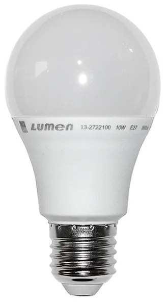 Adeleq Led Λάμπα Αχλάδι Ε27 10W 230V Ψυχρό 6200Κ 13-2722100