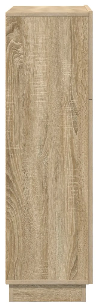 vidaXL Γραφείο Sonoma Oak Sonoma oak Μοριοσανίδα Μεσαίο