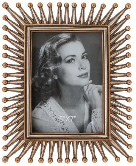 Κορνίζα Polyresin Μπρονζέ 13x18εκ. Zen Collection 24.23.49524