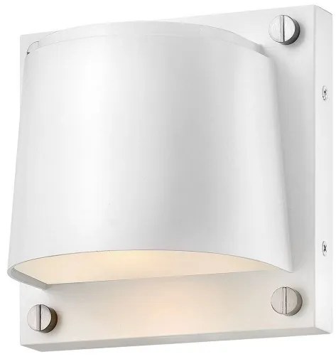 Απλίκα Φωτιστικό Τοίχου 1xGU10 IP44 Scout Elstead Lighting-HK-SCOUT-WHT-Λευκό HK-SCOUT-WHT