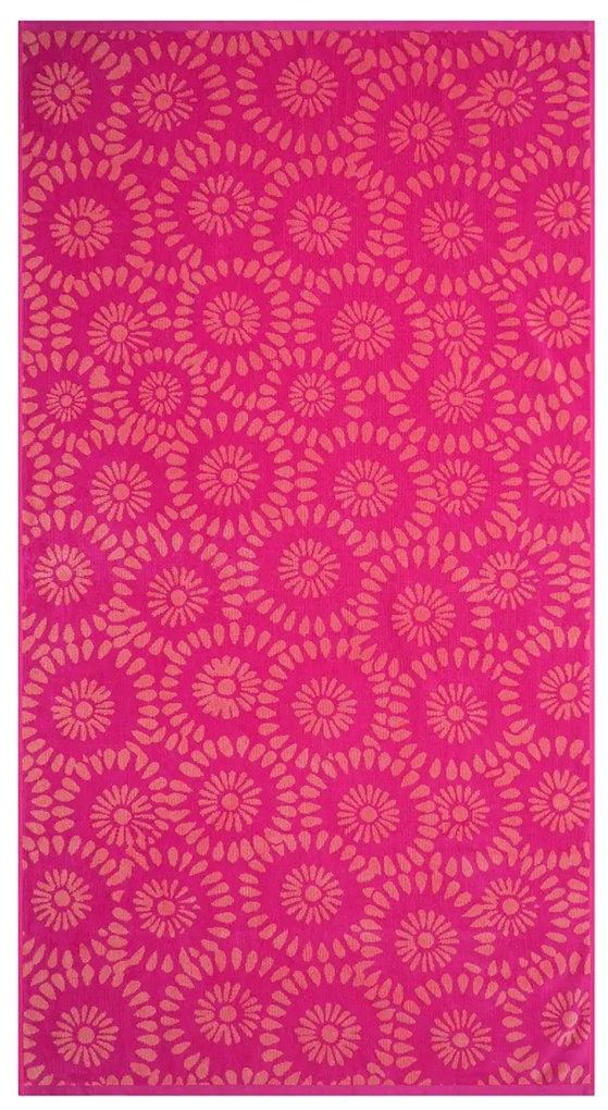 Πετσέτα Θαλάσσης (80x160) Nef-Nef Homeware Explode Fuchsia