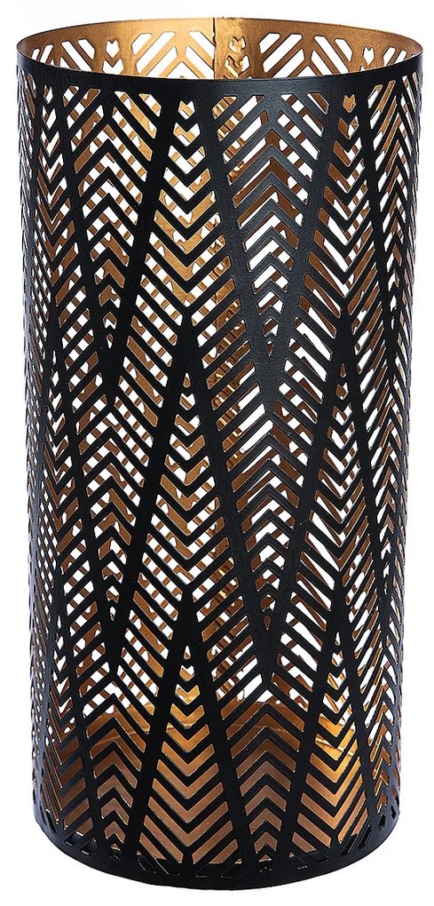 Φανάρι ArteLibre Μαύρο Μέταλλο 26.5cm-05160748