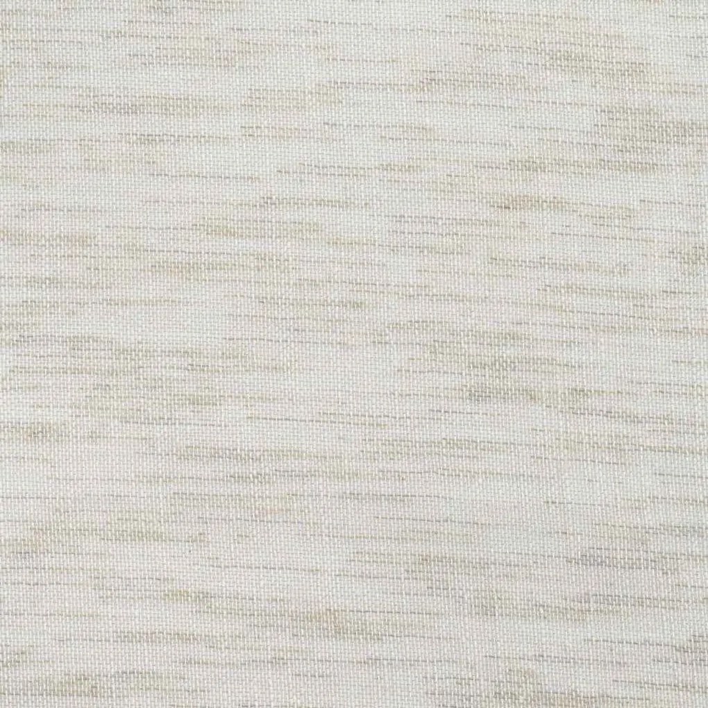 vidaXL Κουρτίνα βυσσινί 2 pcs Κρεμ 140 x 140 cm Πολυεστέρας