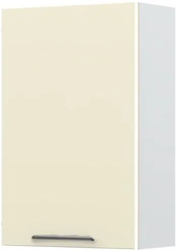 Ντουλάπι κρεμαστό Modena V9-60-1K-Λευκό - Μπεζ