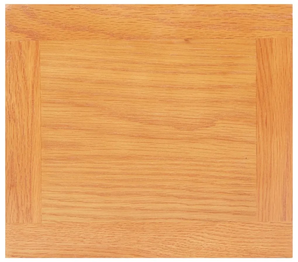 vidaXL Τραπέζι Βοηθητικό 27 x 24 x 55 εκ. από Μασίφ Ξύλο Δρυός