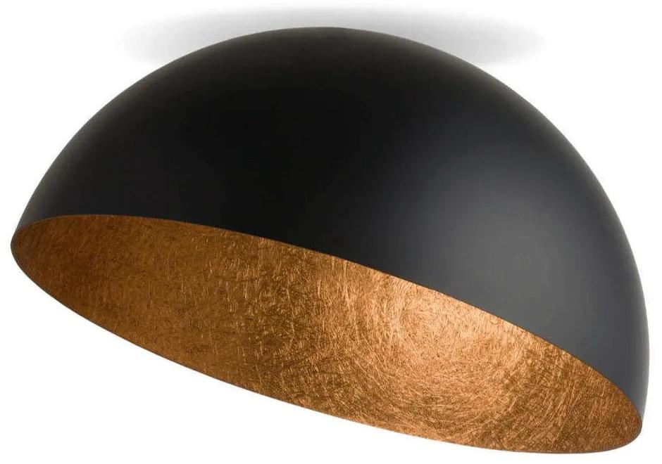 Φωτιστικό Οροφής - Πλαφονιέρα Sfera 70 32468 Φ70cm 1xE27 60W Black-Copper Sigma Lighting