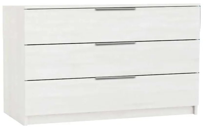 Συρταριέρα DRAWER 3-Σ 80x40x64cm Άσπρη