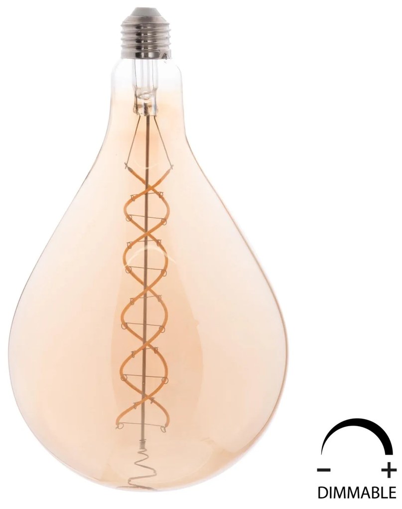 ΛΑΜΠΤΗΡΑΣ LED FILAMENT 8W E27 3000K TEA COLOR DIMMABLE