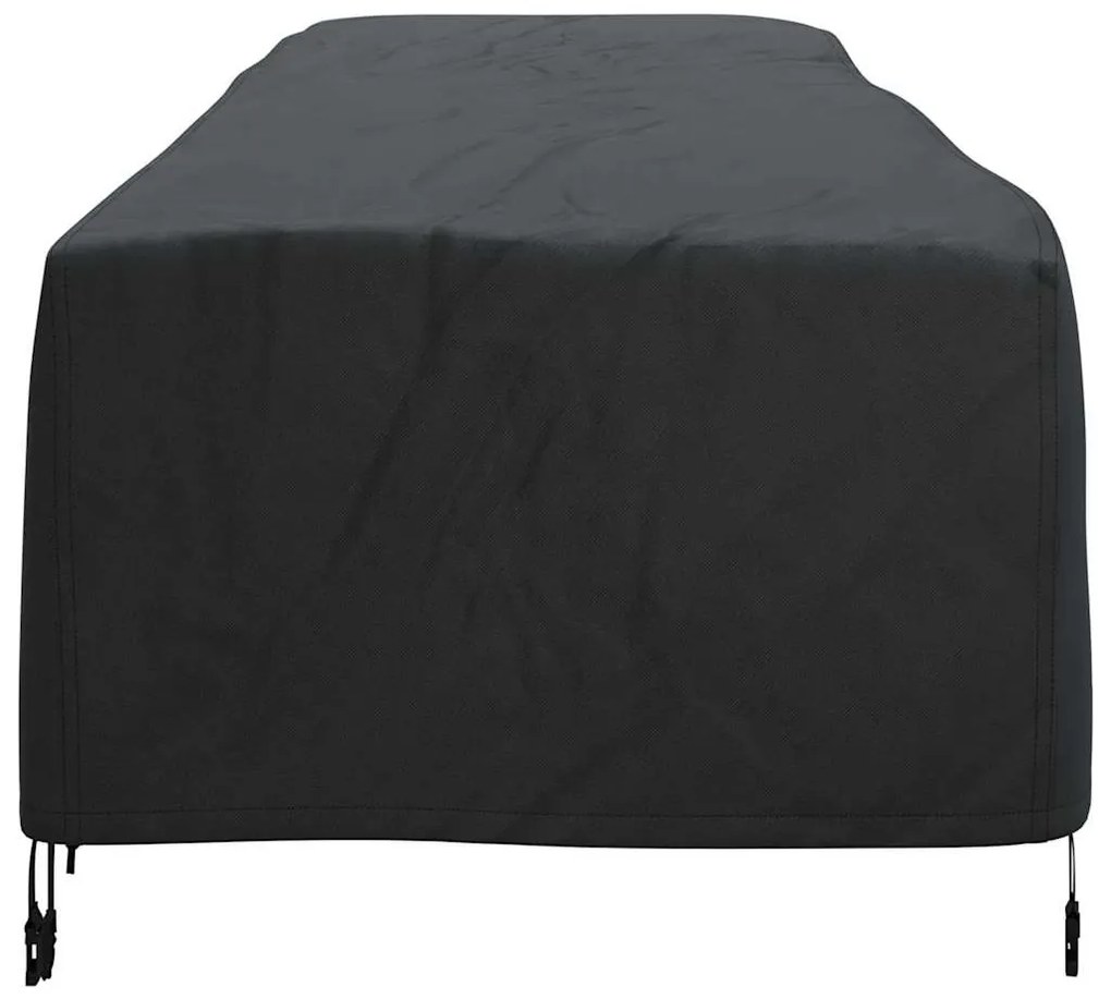 vidaXL Κάλυμμα επίπλων εξωτερικού χώρου 210 x 74 x 40 εκ