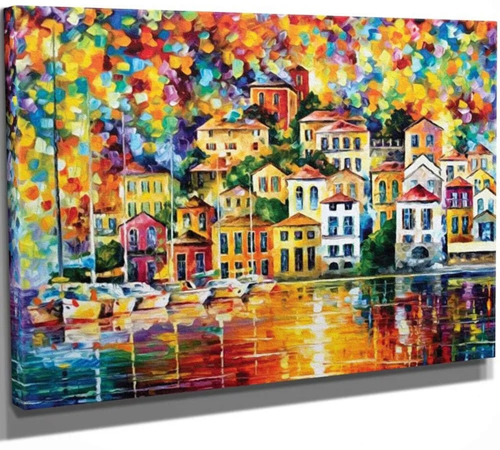 Πίνακας Καμβάς 265VGA1266 40x30cm Multi Wallity Οριζόντιοι Ξύλο, Καμβάς