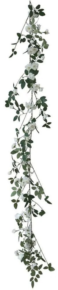 Τεχνητή Γιρλάντα 00-00-23322-1 180cm White-Green Marhome Συνθετικό Υλικό