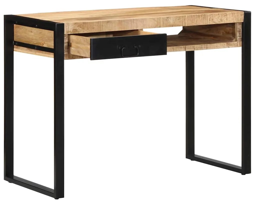 vidaXL Γραφείο 100x50x75 cm Στερεό ακατέργαστο ξύλο Mango